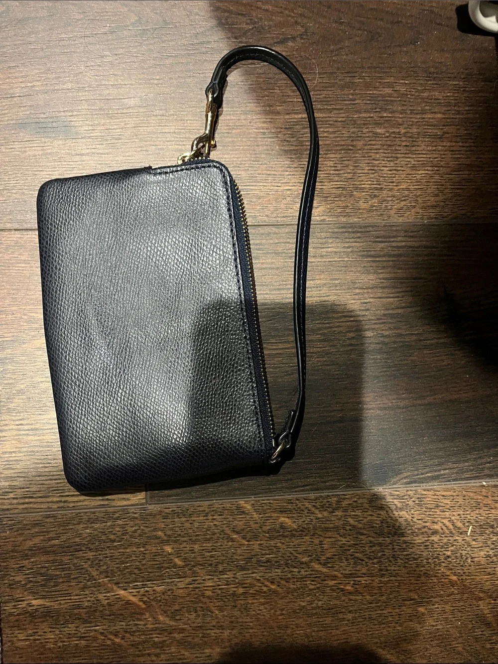 Coach pebbled leather wristlet - Picture 2 of 3